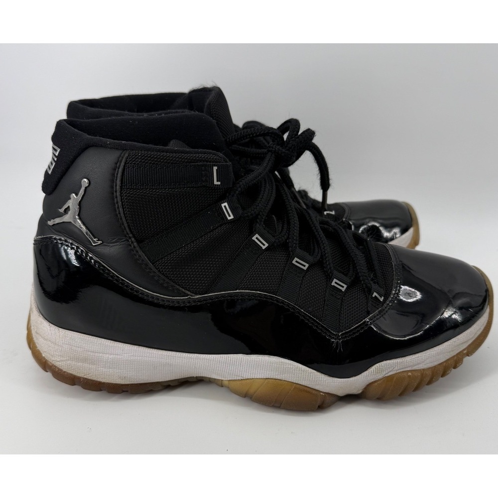 Air Jordan 11 Retro Jubilee 25th Anniversary Black White Gum CT8012-011 Mens 9.5